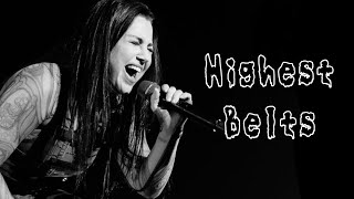 Amy Lee Highest Belts Live (Eb5-F5)