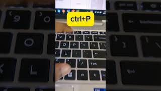 Ctrl + P Shortcut: The Power of Printing! 🖨️💻 #shorts #techtips
