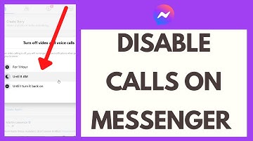 How to Disable Calls on Messenger App | Disable Messenger Calls (2021)