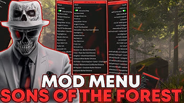 *Great* Sons Of The Forest - Mod Menu | Best Mod For SOTF | Many Functions | Free Download