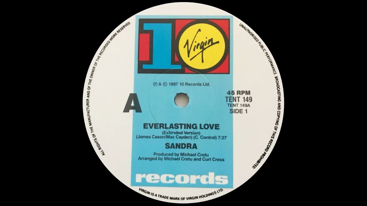 Sandra - Everlasting Love (Extended Version) 1987