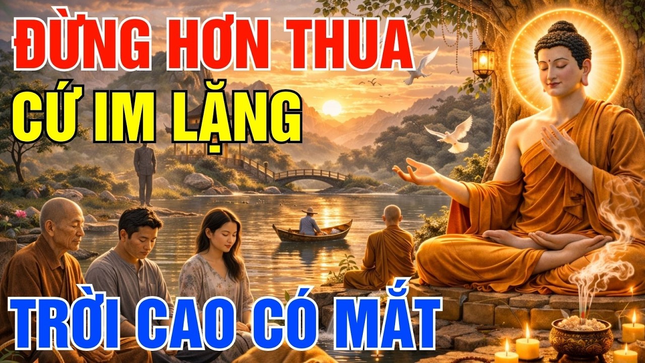 Đừng Hơn Thua - Cứ Im Lặng Trời Có Mắt! Buông Bỏ Để Tâm An Lời Phật Dạy| Một Ngày An Lành