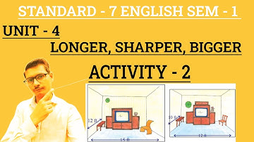 Std 7 English sem 1 unit 4 activity 2