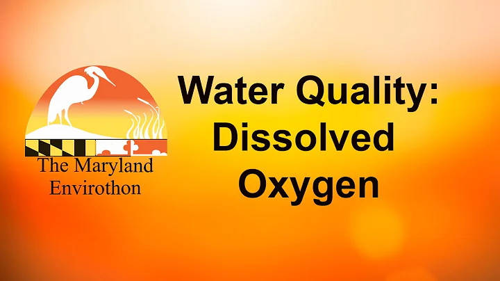 Water Quality: Dissolved Oxygen