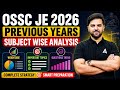 OSSC JE 2026 Previous Year Questions Analysis | Important Topics &amp; Exam Trends