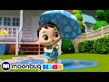 Дождик дождик уходи | Moonbug Kids на Русском | Мультики на Русском