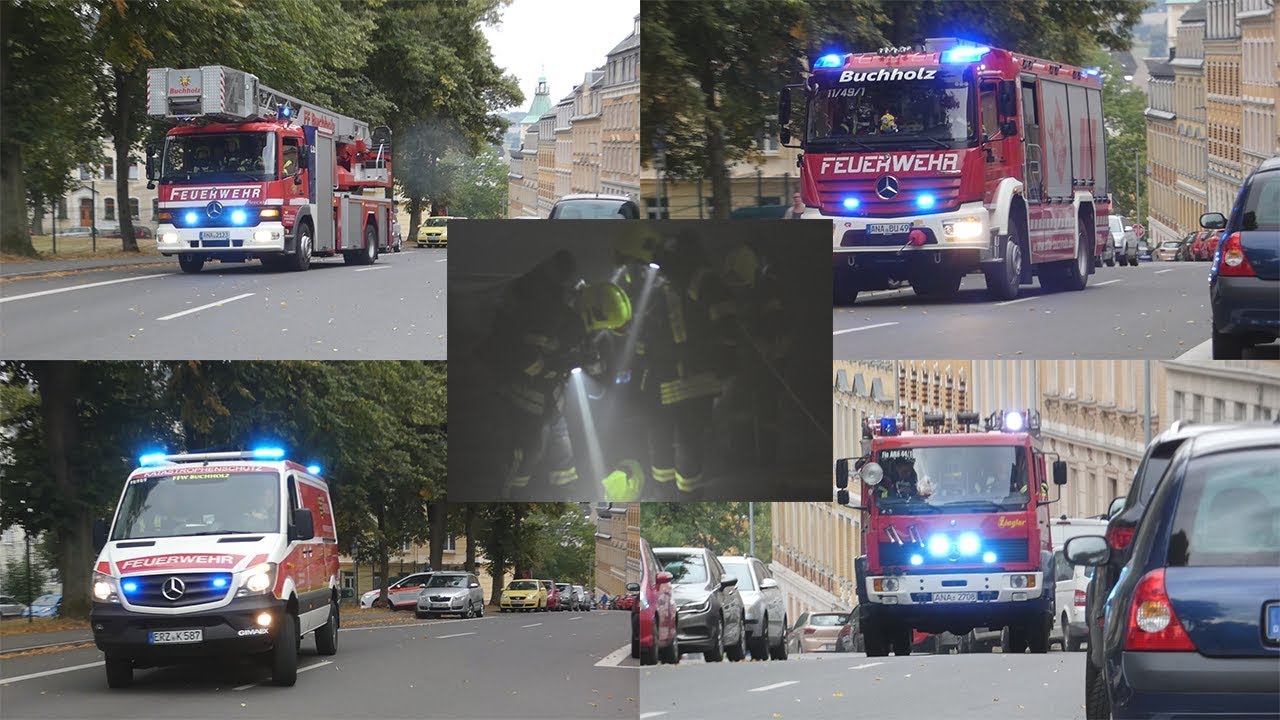 [STADTWEHRÜBUNG] Von der Alarmierung bis zur Menschenrettung Feuerwehren üben Zusammenspiel