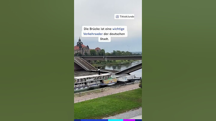 🇩🇪 Teile der Carolabrücke in Dresden eingestürzt. #20min #news #dresden #brücke #einsturz
