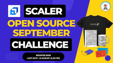 Get Free Swags & Goodies | Scaler Open Source September Event #CodingBuddies #freeswags #opensource