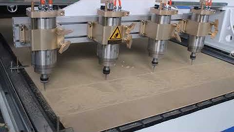 Multi heads 4 spindle TR-4-1325CNC Router