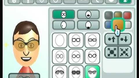 How to make YD1998 (me) Mii