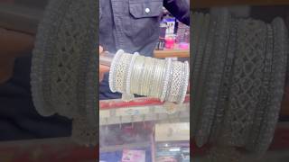 Whit Bangels set bridal 💫#youtubeshorts #bangles #@S@Shiv-coshorts