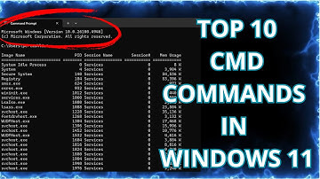 Top 10 CMD Commands in windows 11