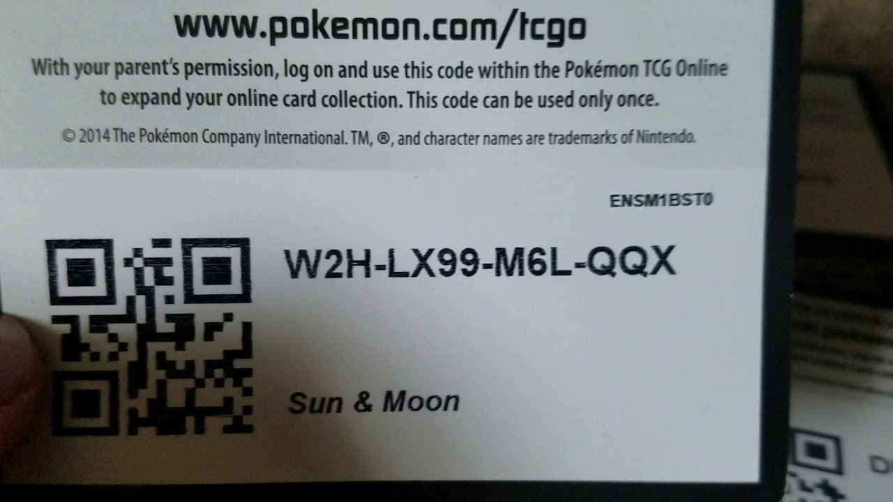 A lot of free codes Pokemon TCG YouTube