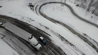 Castle Rock #BombCyclone2019 Plum Creek Traffic Jam