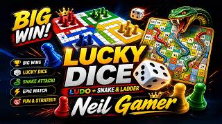 Ludo Game Gameplay | Lucky Dice | Big Win Match | Neil Gamer screenshot 5