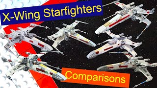 Comparison: X-Wing Starfighters