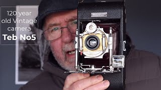 Teb No5 a 120 year old folding camera. A story of Me and Teb