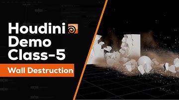 Houdini Demo Class 5 - Wall Destruction | Complete RBD Tutorial | Houdini Tutorial In Hindi