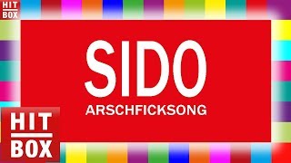 SIDO - Arschficksong &#39;HITBOX LYRICS KARAOKE&#39;