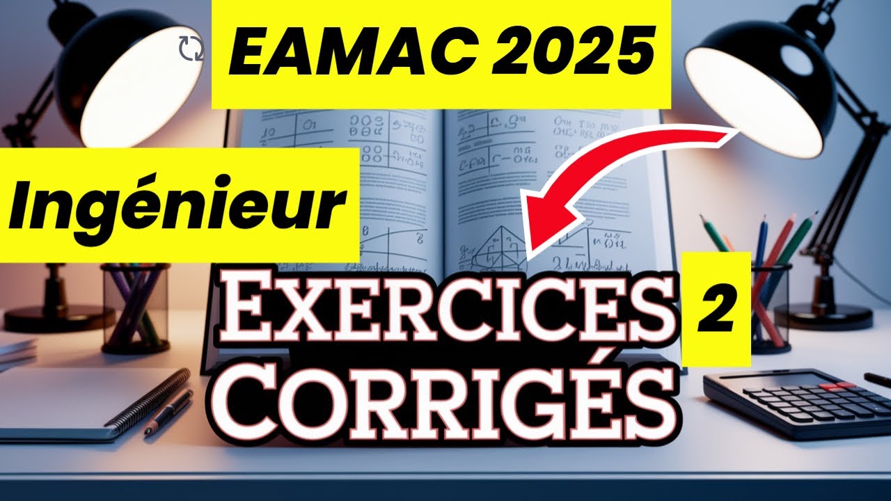EXERCICE 2  EAMAC 2025 Cycle INGENIEUR