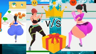 Twerk Race 3D  game  video ‍All  Level Gameplay Trailer Android Game New Biraju Dey