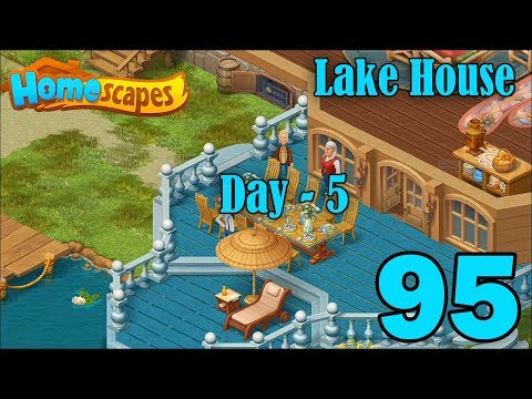 Homescapes Story Walkthrough Gameplay - New Lake House - Day 5 - Part 95