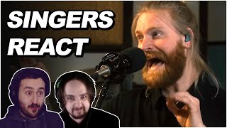 Singers React to Sam Ryder - Tiny Riot (Live Acoustic)