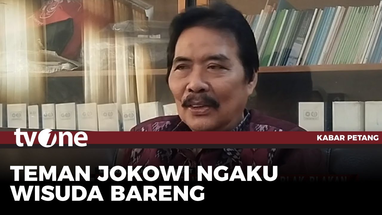 Blak-blakan Teman Kuliah Jokowi di UGM | Kabar Petang tvOne