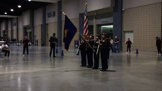 Lady Vikings Color Guard @ the Army Nationals  30 March 2019
