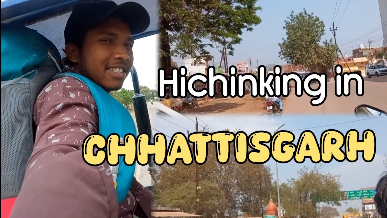 I hichike 70KM this day😱|| in Chhattisgarh|| by Alive Munda 