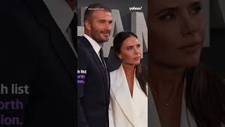What is David Beckham's net worth? | #shorts #yahooaustralia