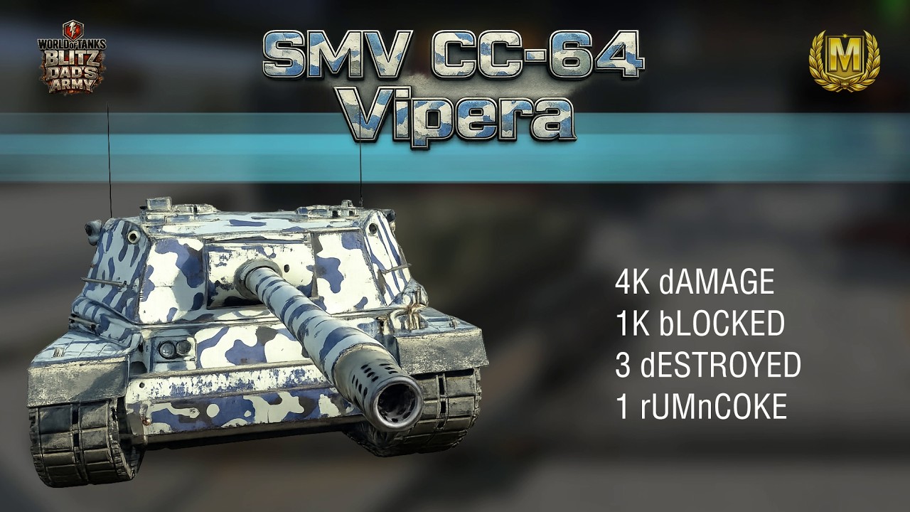 SMV CC-64 Best T8 TD in WOTB
