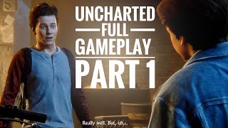 Like Watching a Movie! | Uncharted Full Game Part 1 #gaming #pcgaming 
