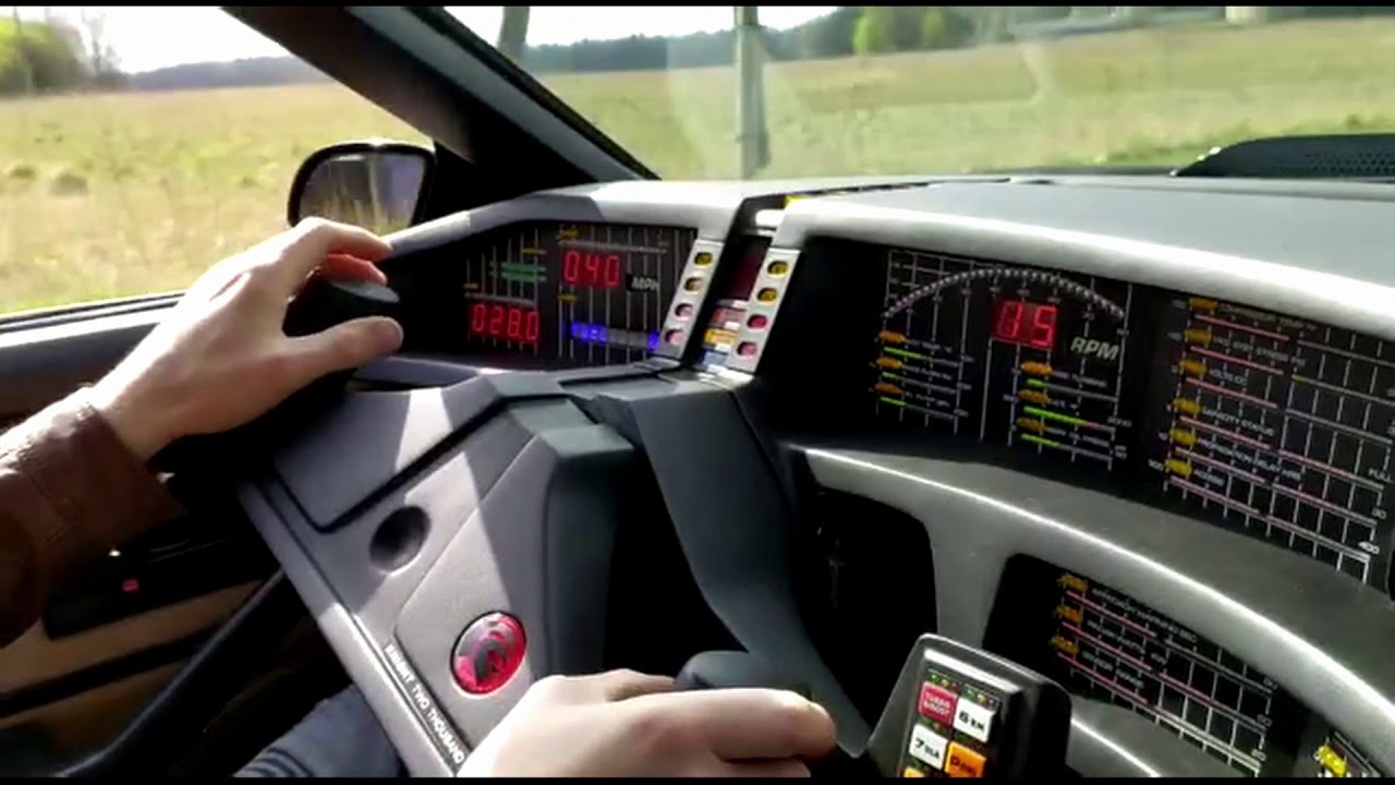 Knight Rider Testtrack Knight Rider KITT - Test Drive - YouTube