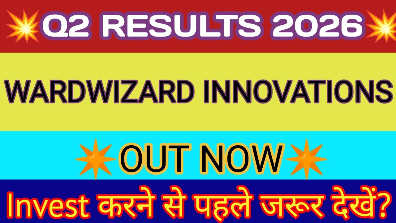 Wardwizard Q2 Results 2025 🔴Wardwizard Innovations Innovations Results 🔴Wardwizard Innovations Share