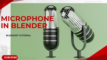 Model a Realistic Microphone in Blender - Easy Step-by-Step Tutorial