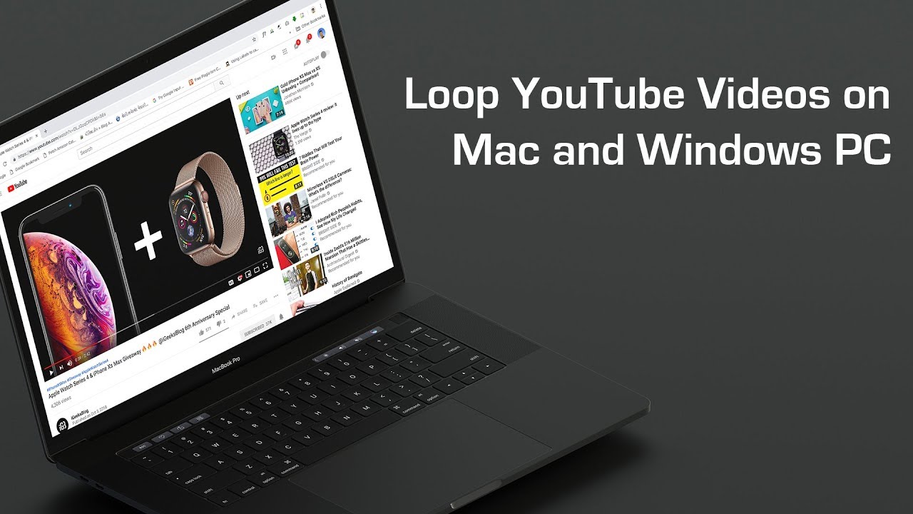 How to loop  videos on Mac and iOS