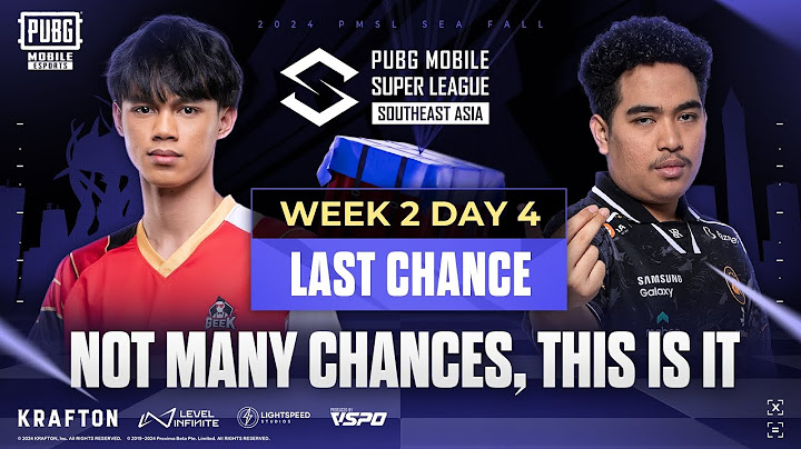 [EN] 2024 PMSL SEA W2D4 | Fall | Not Many Chances, This Is It