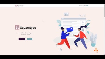 Squaretype WordPress Theme Review