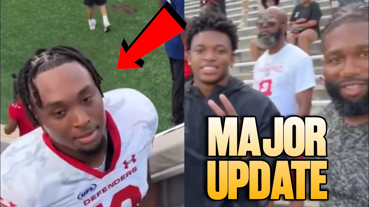 Jimmy Horn Jr Xavier Weaver And Coach  Mo Pulled Up To Watch Former Buff Javon Antonio UFL Game ‼️