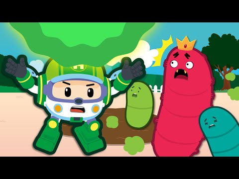 Let's Clean Our Body with POLI│POLI Clean Quest│POLI Game│Scrub Scrub with Soap│Robocar POLI TV