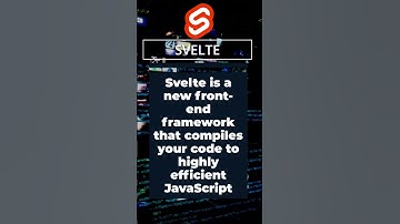 Svelte: The Next Generation Front-end Framework for Building Fast and Efficient Web Applications 🚀🔥