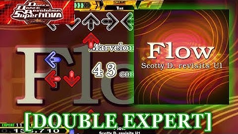 【DDR SN】 Flow [DOUBLE EXPERT] 譜面確認＋クラップ