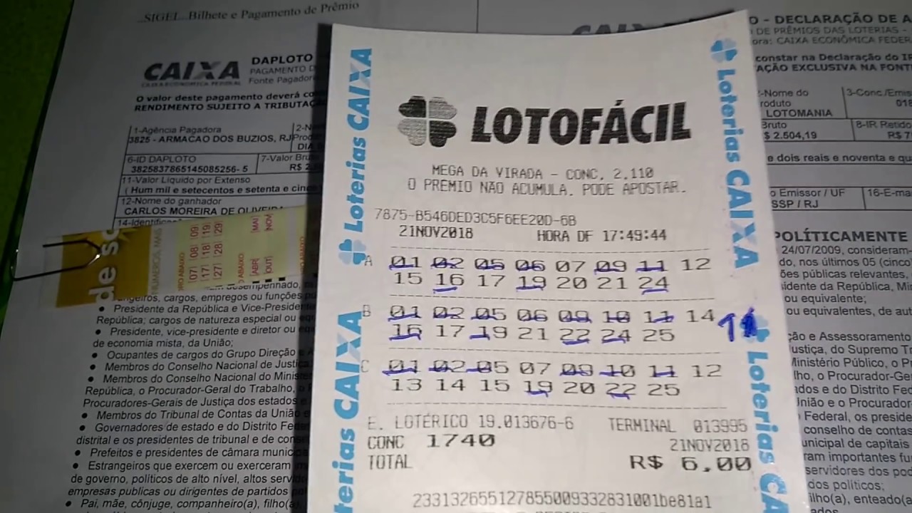 ultimos resultados da loteria