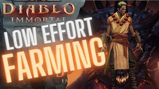 Low effort MONK farming build | Diablo Immortal