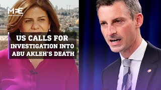 Us Calls For Immediate And Thorough Investigation Into Killing Of Shireen Abu Akleh