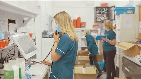 A day in the life with Pharmacist Bernadette Brown...