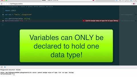 Week 2 Lecture 1: Intro to Variables and Strings