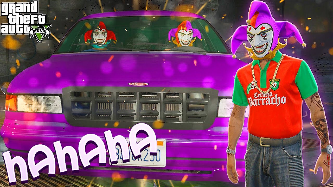 Joker Squad! Mexican Joker! Grand Theft Auto Funny Moments and Fails